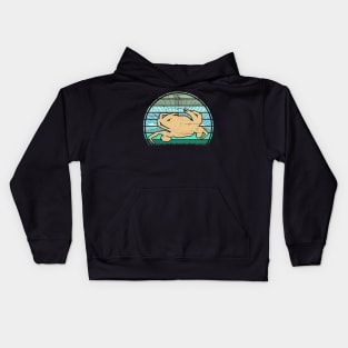 Crab Sunset Kids Hoodie